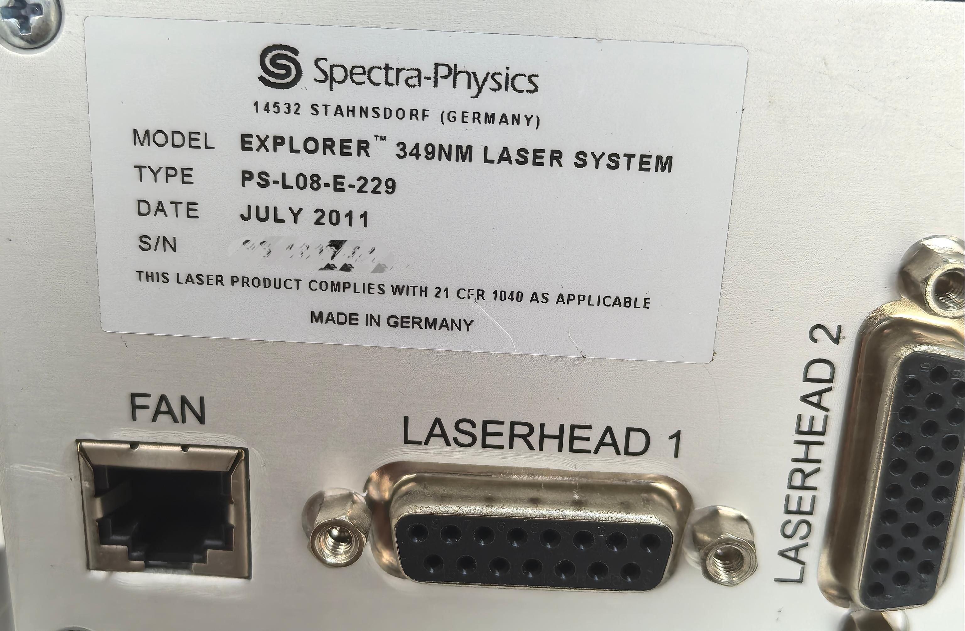 SP Explore 349nm激光器